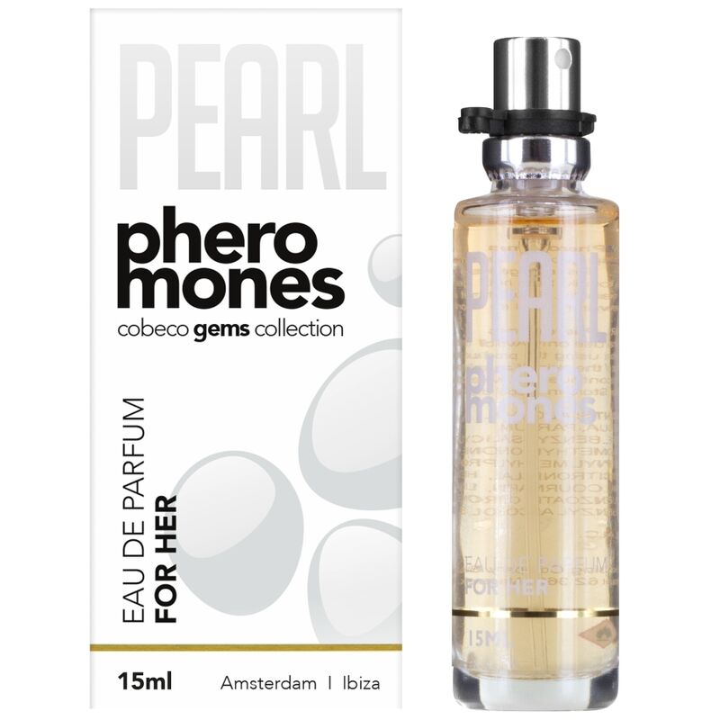 Eau de Parfum Pearl Pheromones pour Elle - 15 ml de Séduction