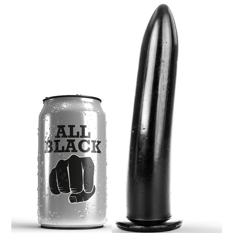 All Black - Dilatateur Anal et Vaginal Élégant de 20 cm pour Plaisir Intense