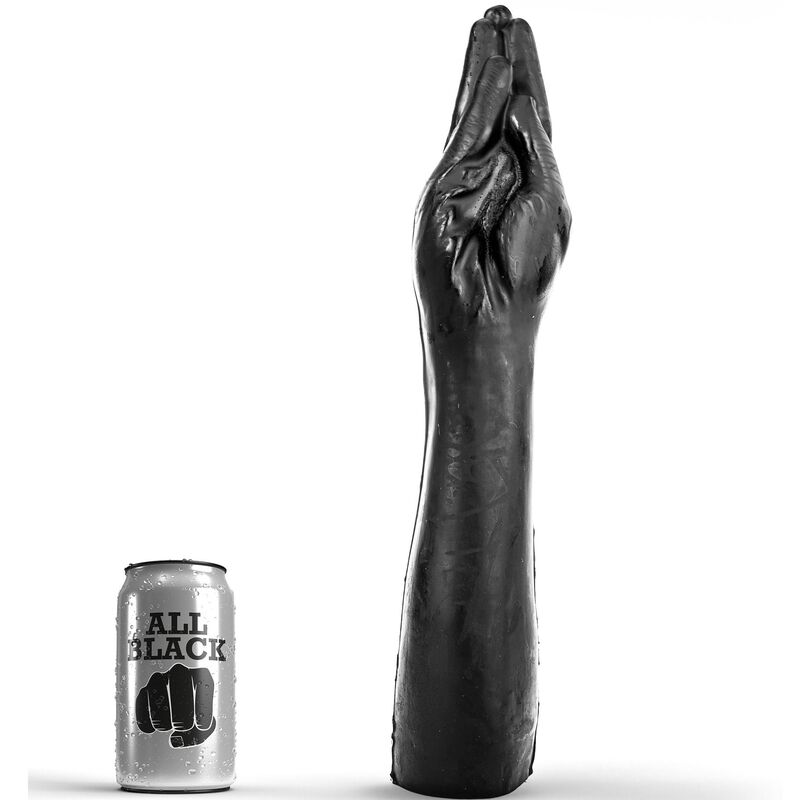 Gode Fisting All Black 40 cm - Sensations Extrêmes et Réalisme