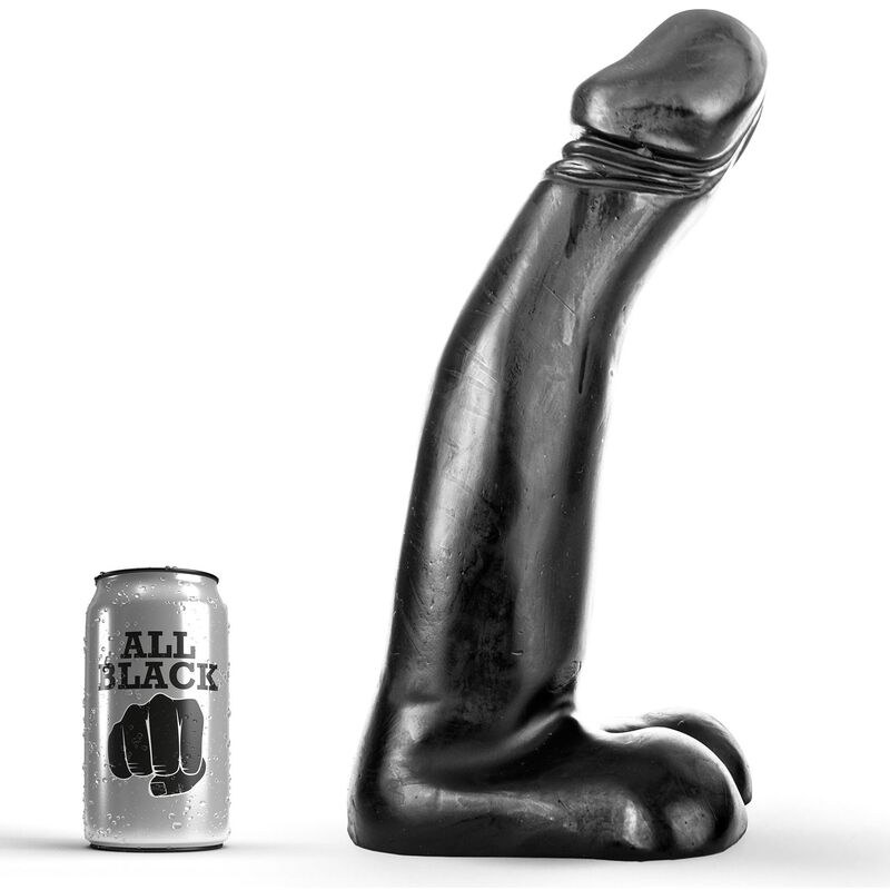 Gode Fisting Réaliste Noir 29 cm - Plaisir Intense et Flexible
