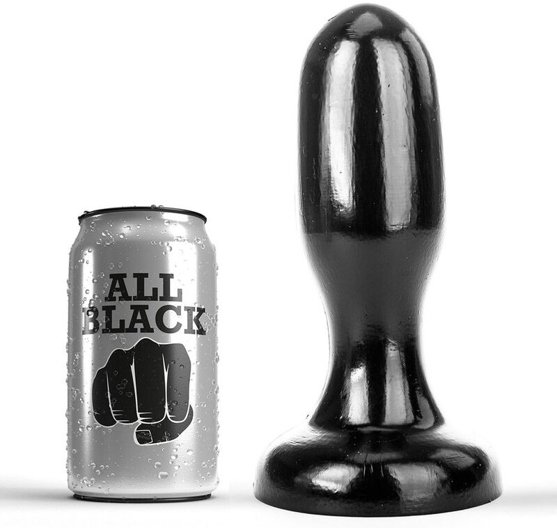 Plug Anal All Black 19,5 cm - Plaisir Doux et Sécurisé pour Tous