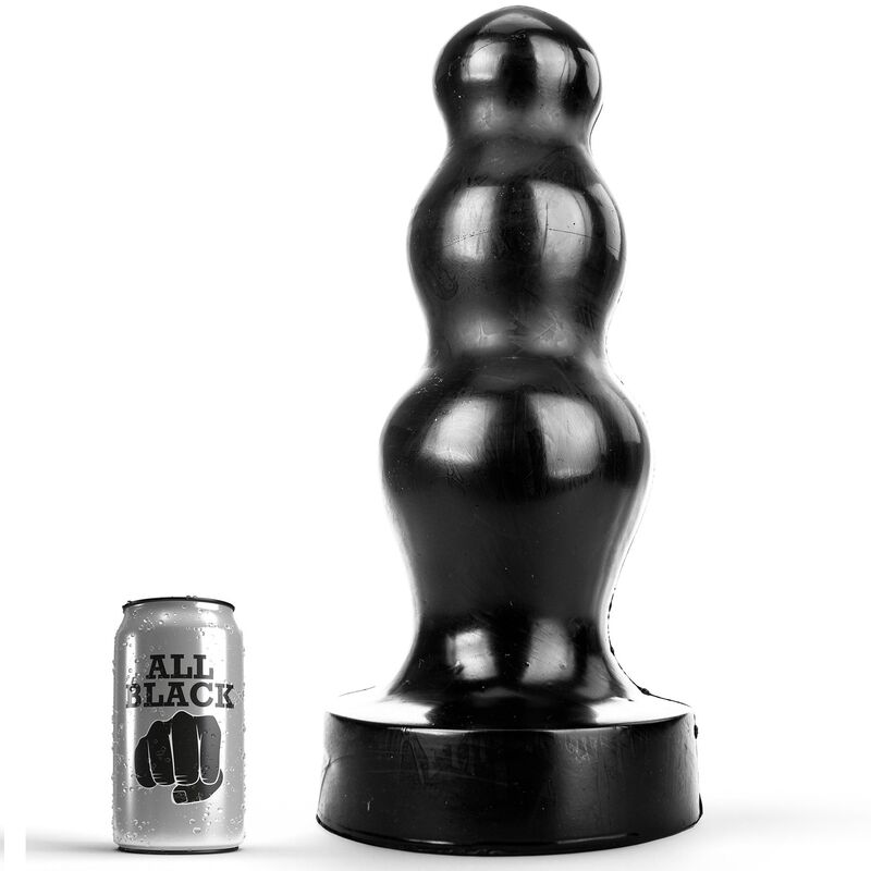 Plug Anal All Black 38 cm - Sensation Intense et Design Élégant