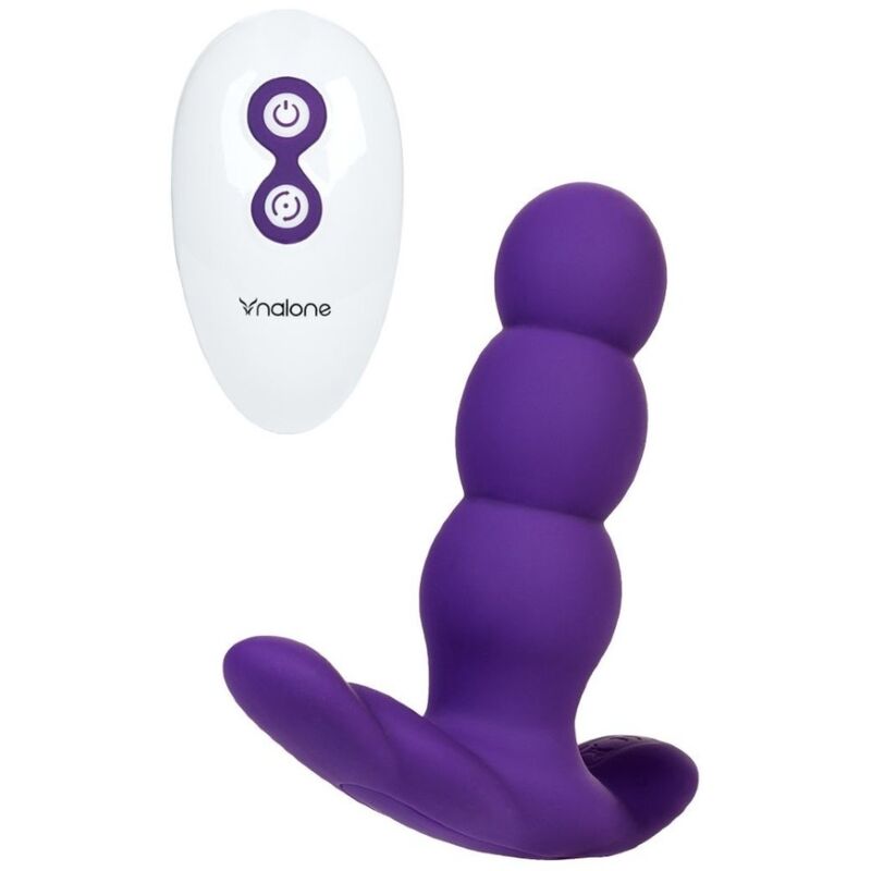 Vibromasseur Anal Télécommandé Pearl Lilas - Plaisir Intense et Élégant
