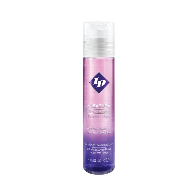 ID Pleasure - Lubrifiant à base d'eau 30 ml avec effet stimulant