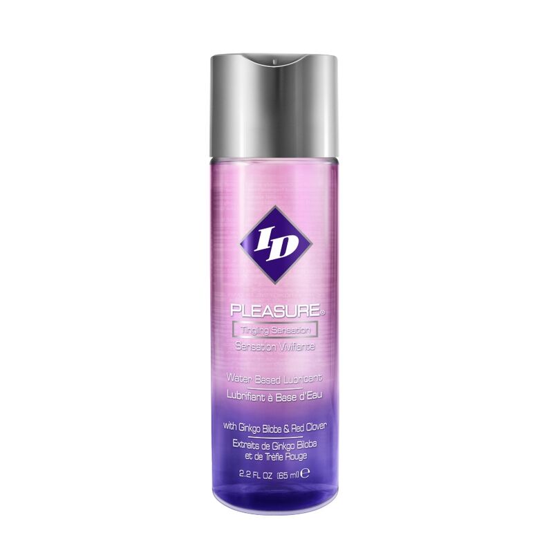 ID Pleasure - Lubrifiant à Base d'Eau avec Effet Stimulant 65 ml