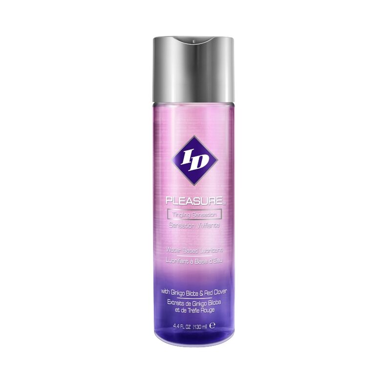 ID Pleasure - Lubrifiant à Base d'Eau 130 ml pour une Stimulation Intense