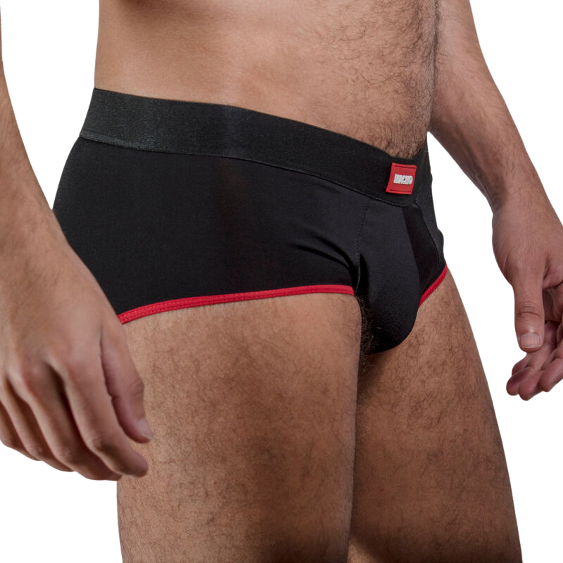 MACHO - MS24R SLIP ROUGE FONCÉ S