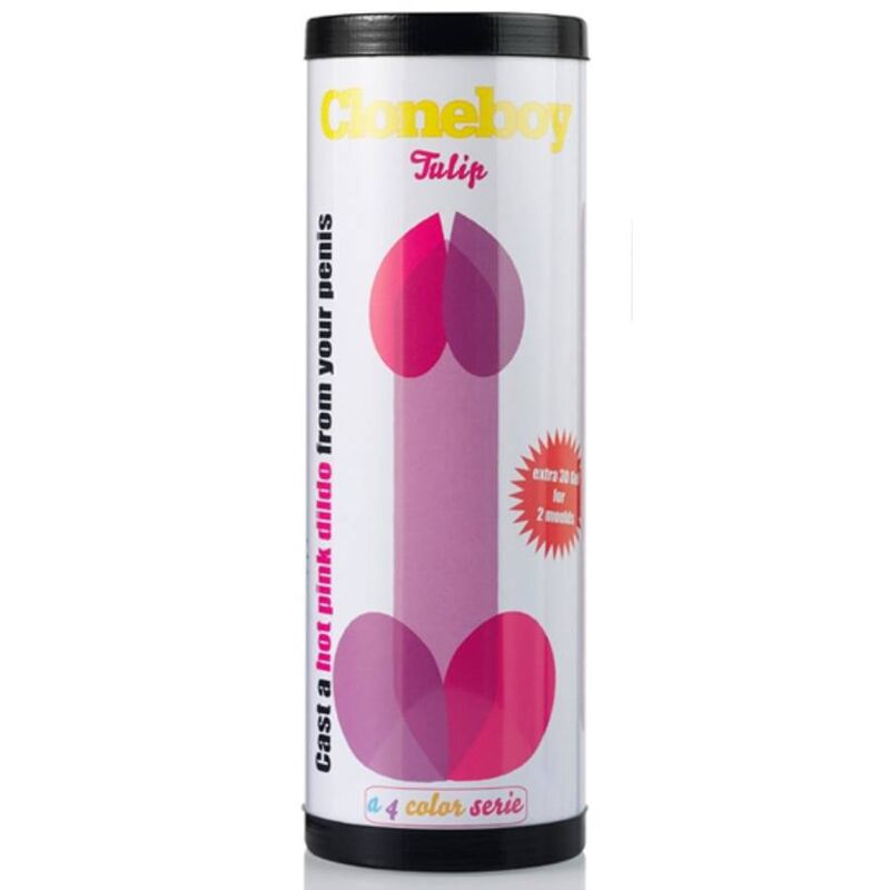 Cloneboy Tulip Rose Intense : Créez Votre Dildo Personnalisé avec Élégance