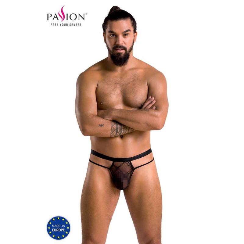 PASSION - 029 STRING COLLIN NOIR L/XL