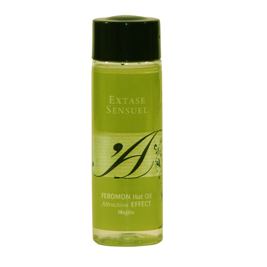 Huile de Massage Thermique aux Phéromones Mojito - 100 ml pour Moments Sensuels