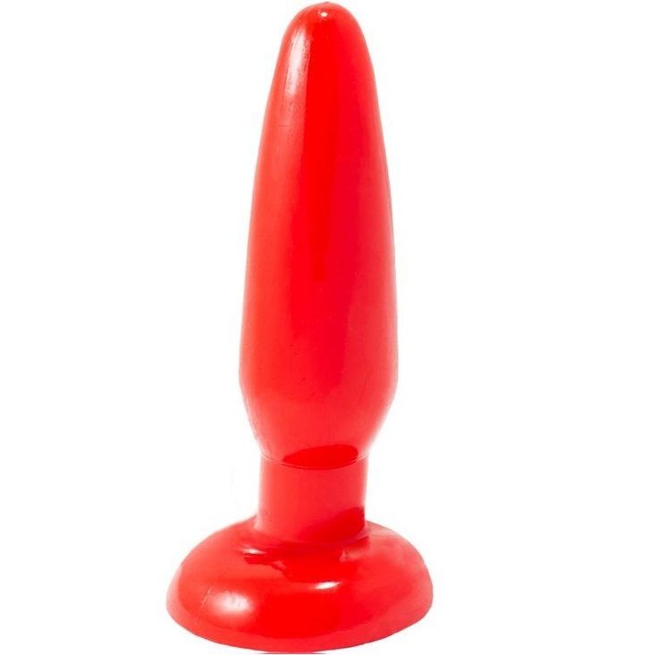 Plug Anal Rouge 15 cm - Douceur et Confort pour une Exploration Sensuelle