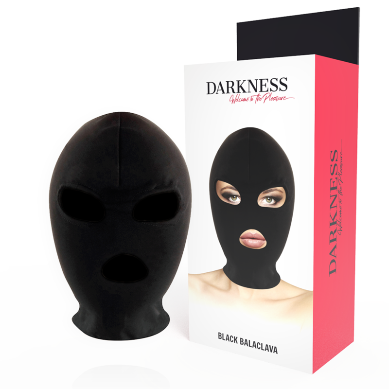 Masque de Soumission BDSM Darkness : Confort et Sensations Éveillées