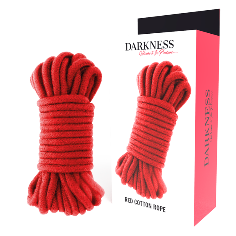 Corde Japonaise Rouge 5m - Éveillez vos Fantasmes de Domination