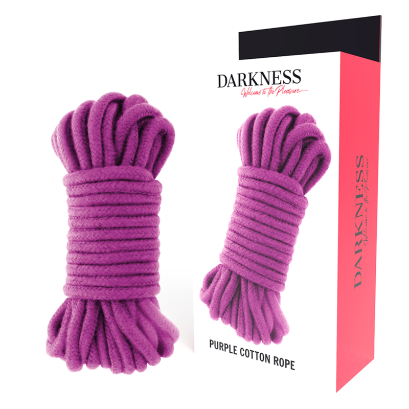 Corde Japonaise Violet 5m - L'Essence du Bondage Élégant