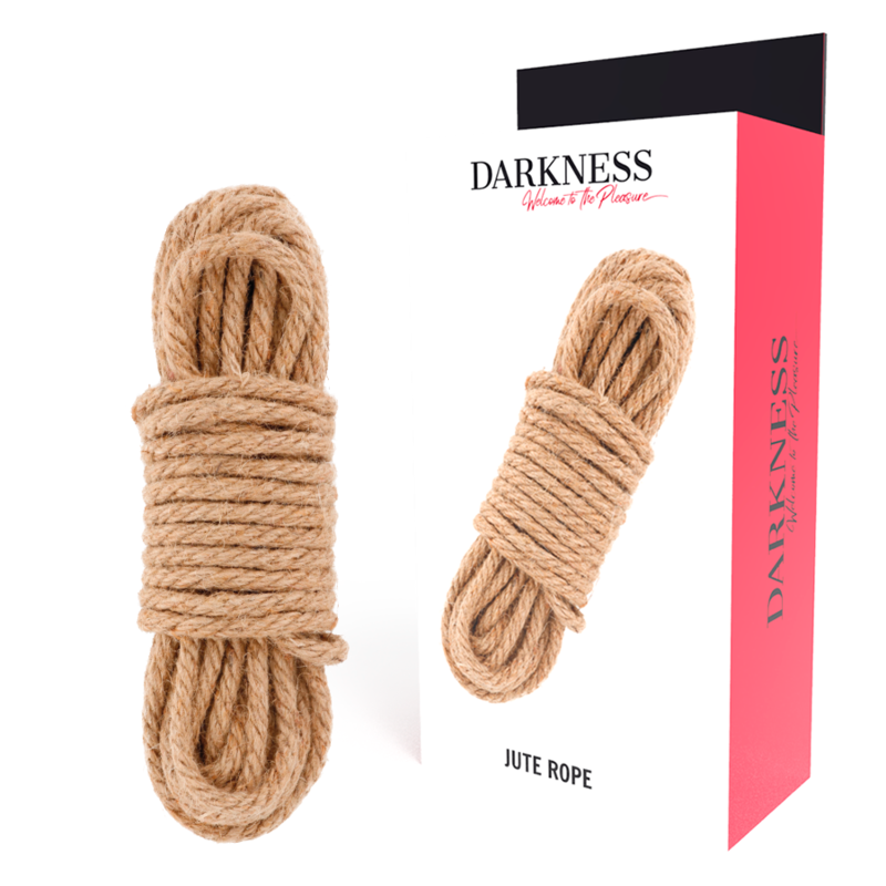 Corde Japonaise en Jute de 10m - Pour des Jeux de Domination Sensuels