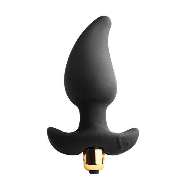 Butt Quiver : Stimulateur Anal Noir 7 Vitesses pour Plaisir Intense
