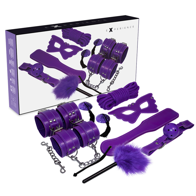 Kit BDSM Violet Experience : Tout pour une Exploration Sensuelle