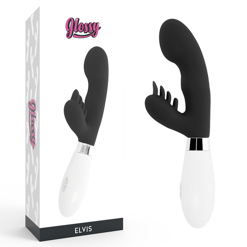 Masseur Lapin Élégant en Silicone - 10 Fonctions pour Plaisir Intense