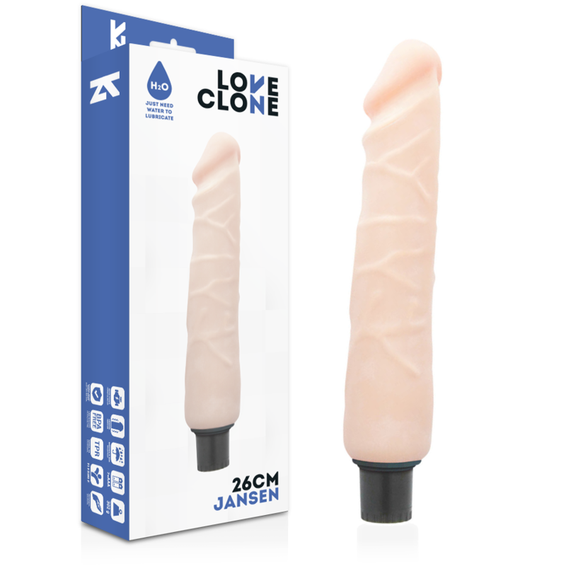 Vibromasseur Autolubrifiant Loveclone - Réalisme et Plaisir Intense
