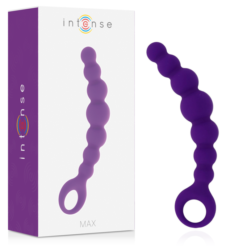 Billes Anales Intense Lilas - Plaisir Anal Illimité en Silicone Médical