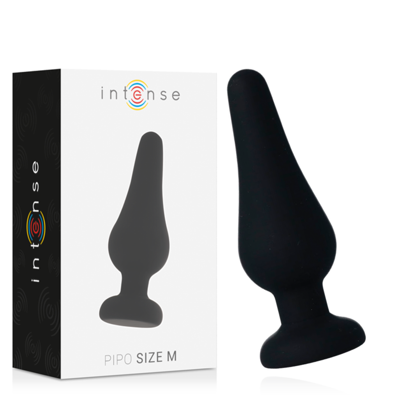 Plug Anal Intense en Silicone Noir - Plaisir Doux et Stimulant