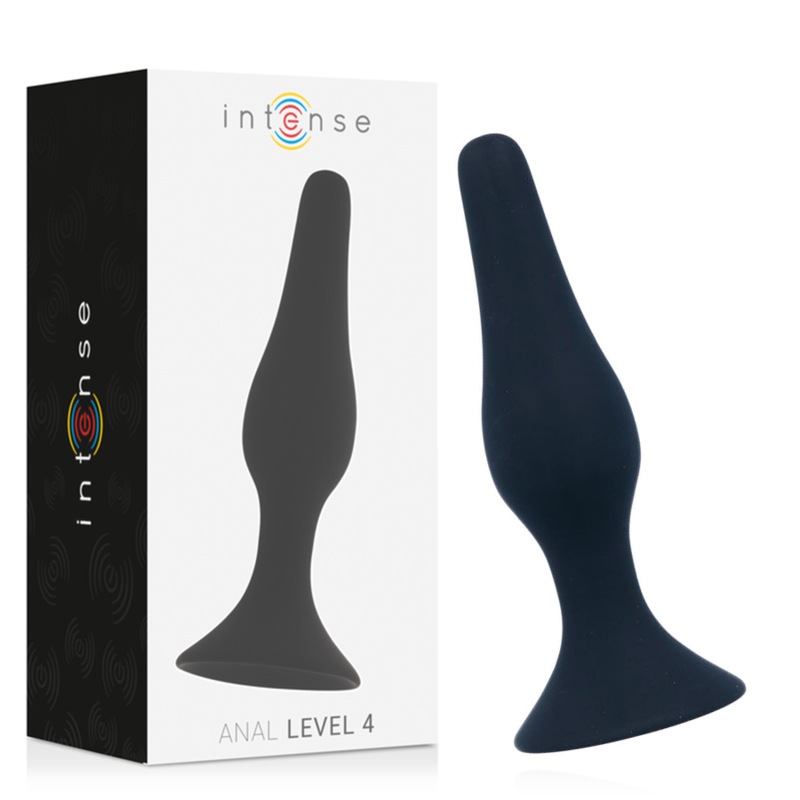 Plaisir Anal Intense - Stimulateur 15,5 cm en Silicone Noir