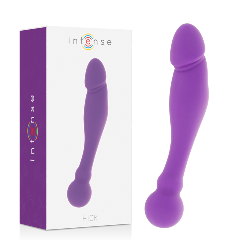 Intense Dual Lilas - Stimulateur Silicone pour Plaisir Anal et Vaginal
