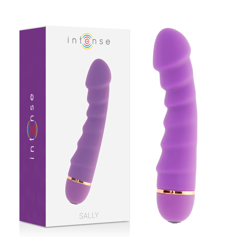 Vibromasseur Intense Sally - 20 Vitesse en Silicone Lilas pour Plaisir Élégant