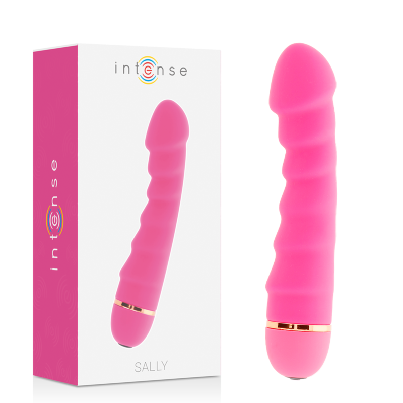 Vibromasseur Intense Sally en Silicone Rose - 20 Vitesse pour Plaisir Optimal