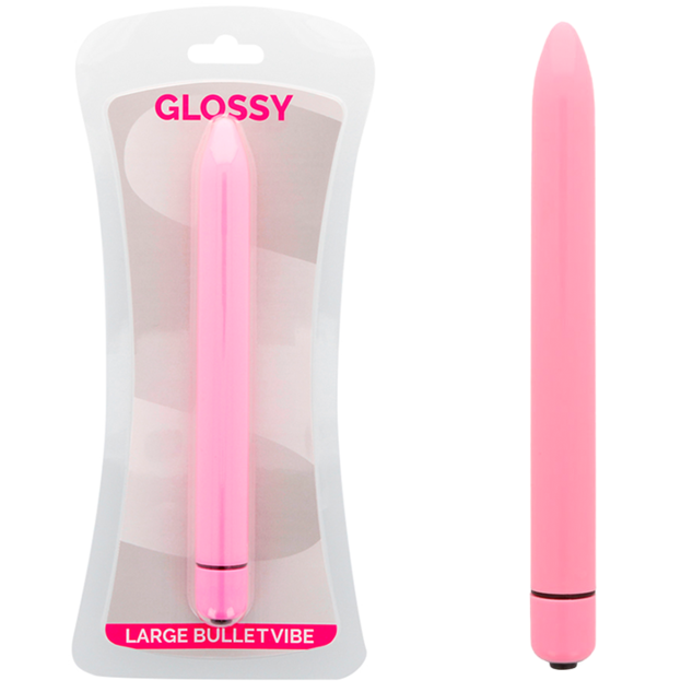 Vibromasseur Glossy Slim Rose - Élégance et Plaisir Discret