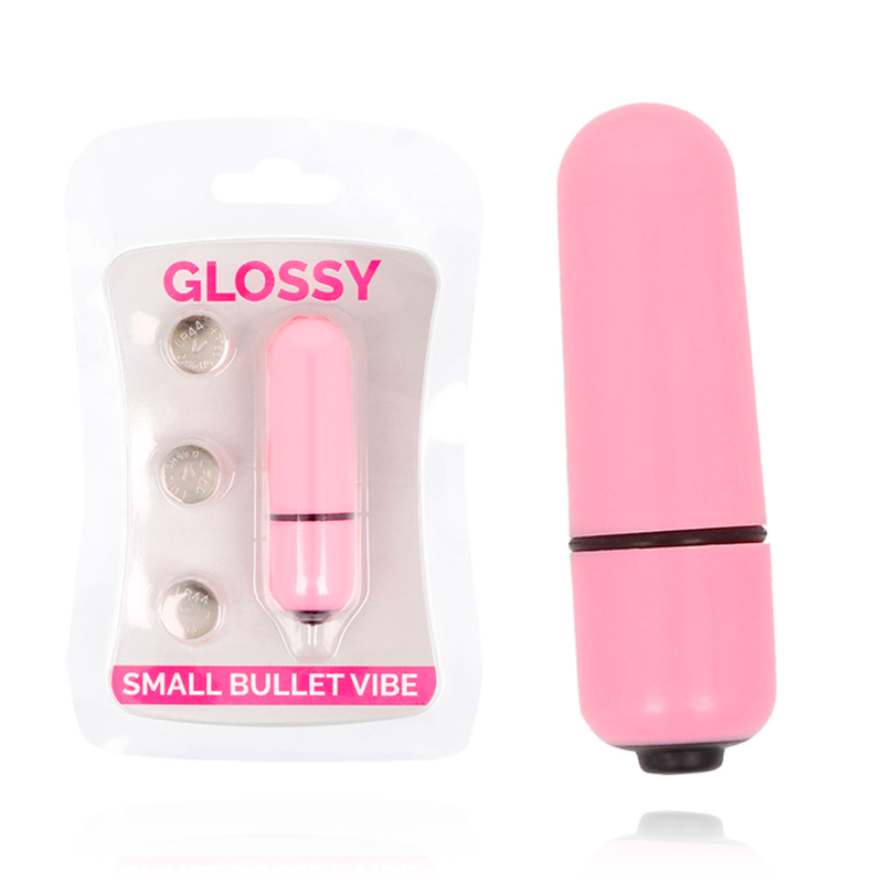 Bullet Vibrant Rose Glossy - Plaisir Discret et Étanche pour Toutes les Occasions