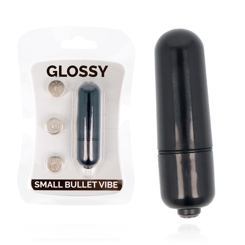 Bullet Vibe Glossy Noir - L'allié discret pour des sensations intenses
