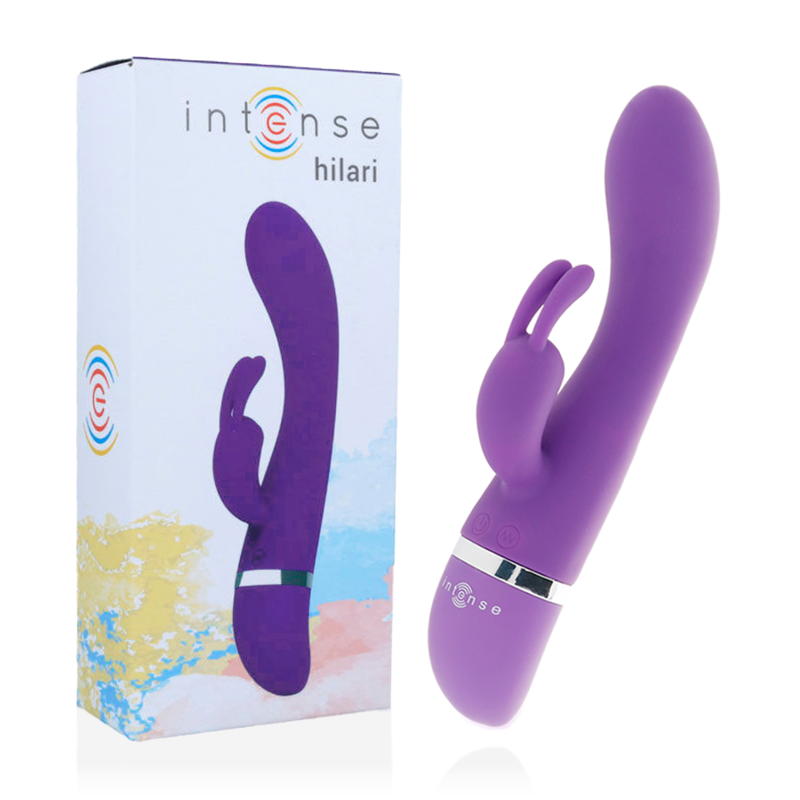 Vibromasseur Hilari Lilas : Luxe et Sensations Intenses en Silicone