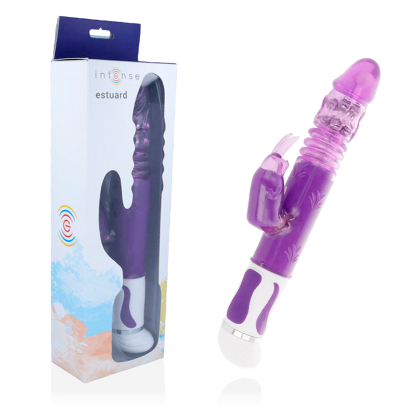 Vibromasseur Estuard Intense : Plaisir Rotatif et Stimulation Clitoridienne