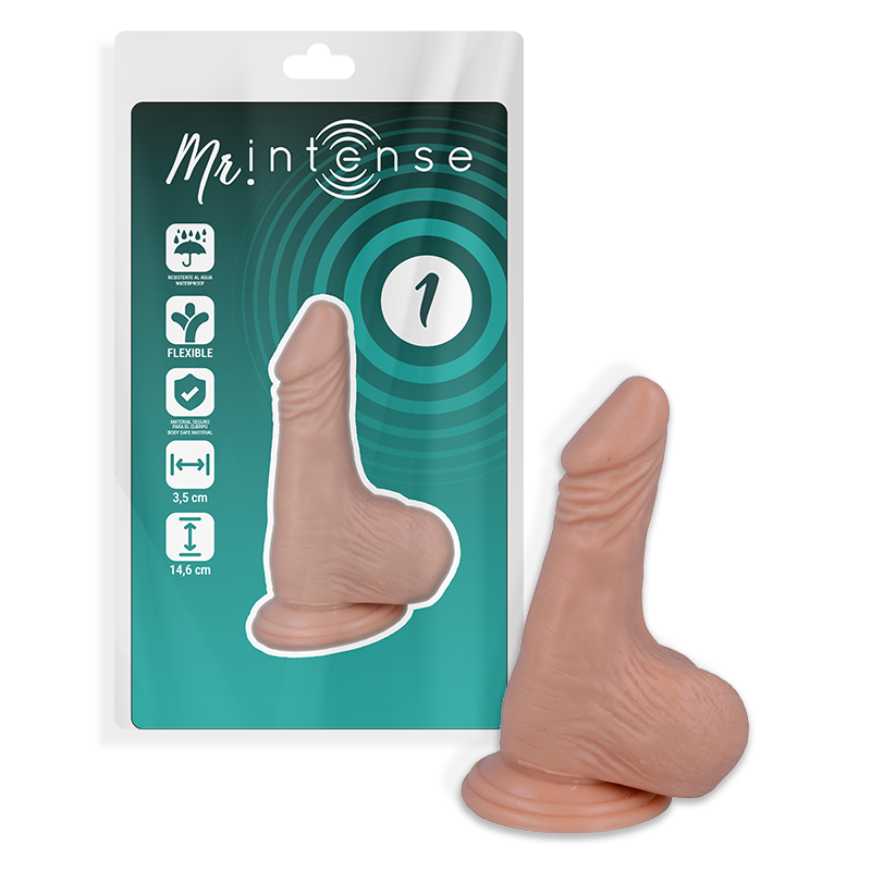 Gode Réaliste Mr. Intense 14,6 cm - Sensation Douceur et Ventouse