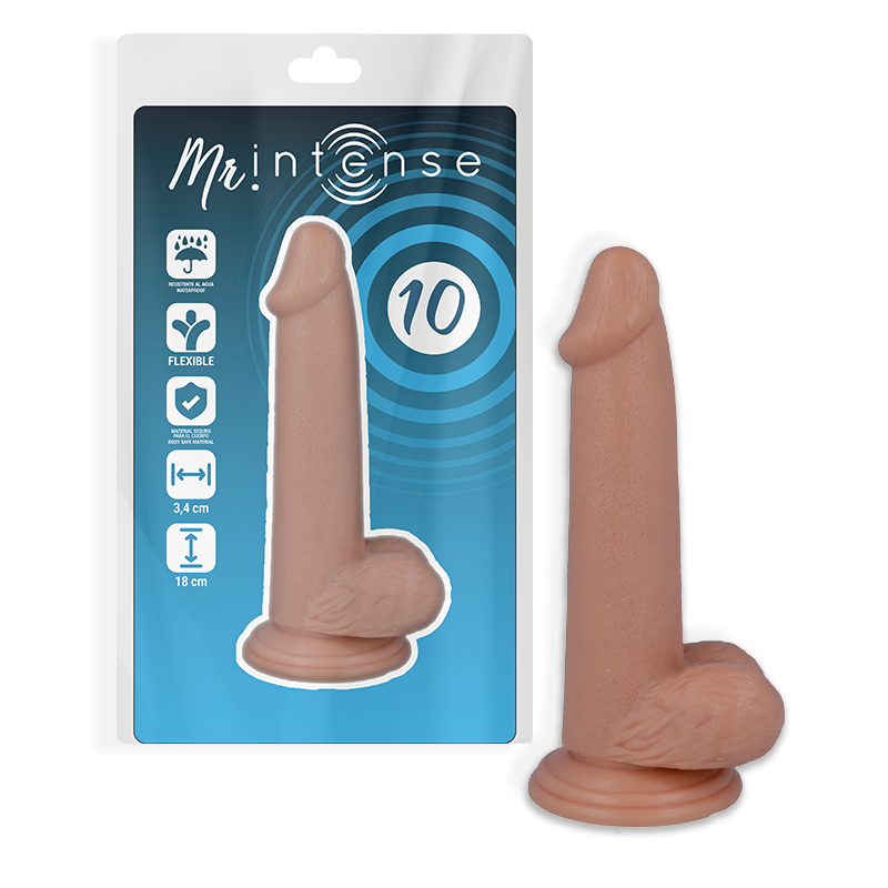Mr. Intense - Gode Réaliste 18 cm avec Ventouse pour Plaisir Ultime