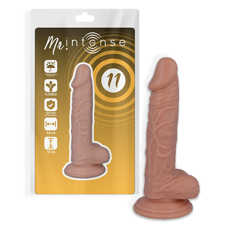 Mr. Intense - Gode Réaliste 18 cm avec Ventouse Puissante