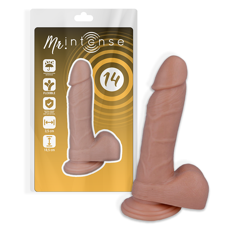 Mr. Intense - Gode Réaliste 18,5 cm avec Ventouse et Sensation Naturelle