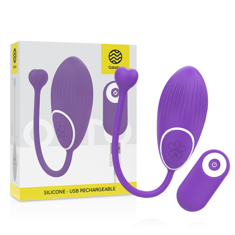 Galatea - Stimulateur Érotique Télécommandé pour Couples en Silicone