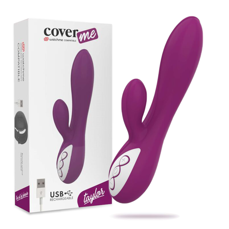 Vibromasseur Coverme Taylor : Stimulation Clitoridienne et G-Spot Intense