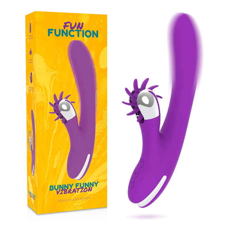 Stimulateur Clitoridien Bunny Funny 2.0 : Vibration Ultra-Puissante
