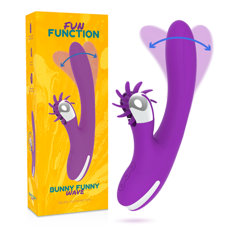 Stimulateur Clitoridien Bunny Funny Wave 2.0 : Plaisir Révolutionnaire