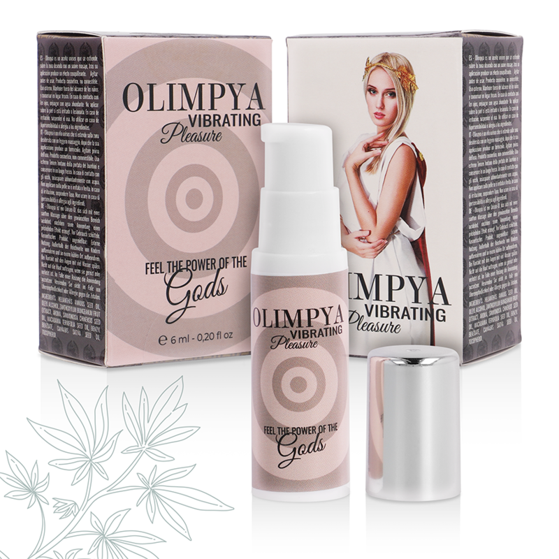OLIMPYA - Huile Vibrante pour Plaisirs Intenses et Durables