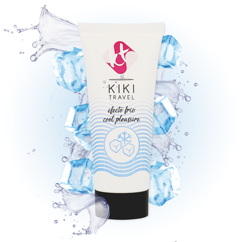 Kiki Travel - Lubrifiant Effet Rafraîchissant 50 ml pour Plaisir Optimal