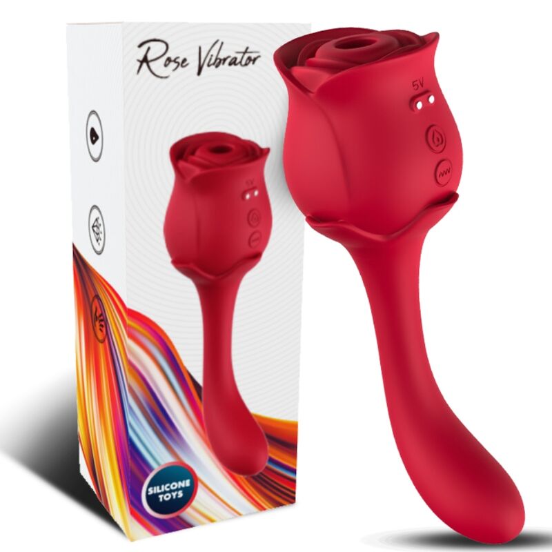 ARMONY - ROSELOVER SUCCION ET STIMULATEUR DE CLITORIS ROUGE