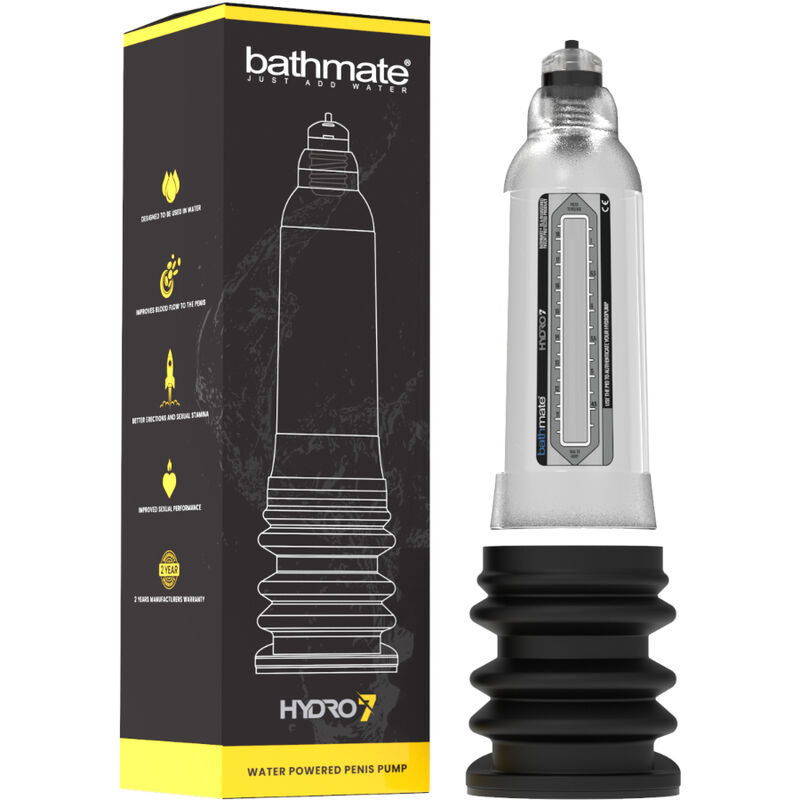 Bathmate Hydro 7 Hercules Clair - Agrandissement et Érections Puissantes