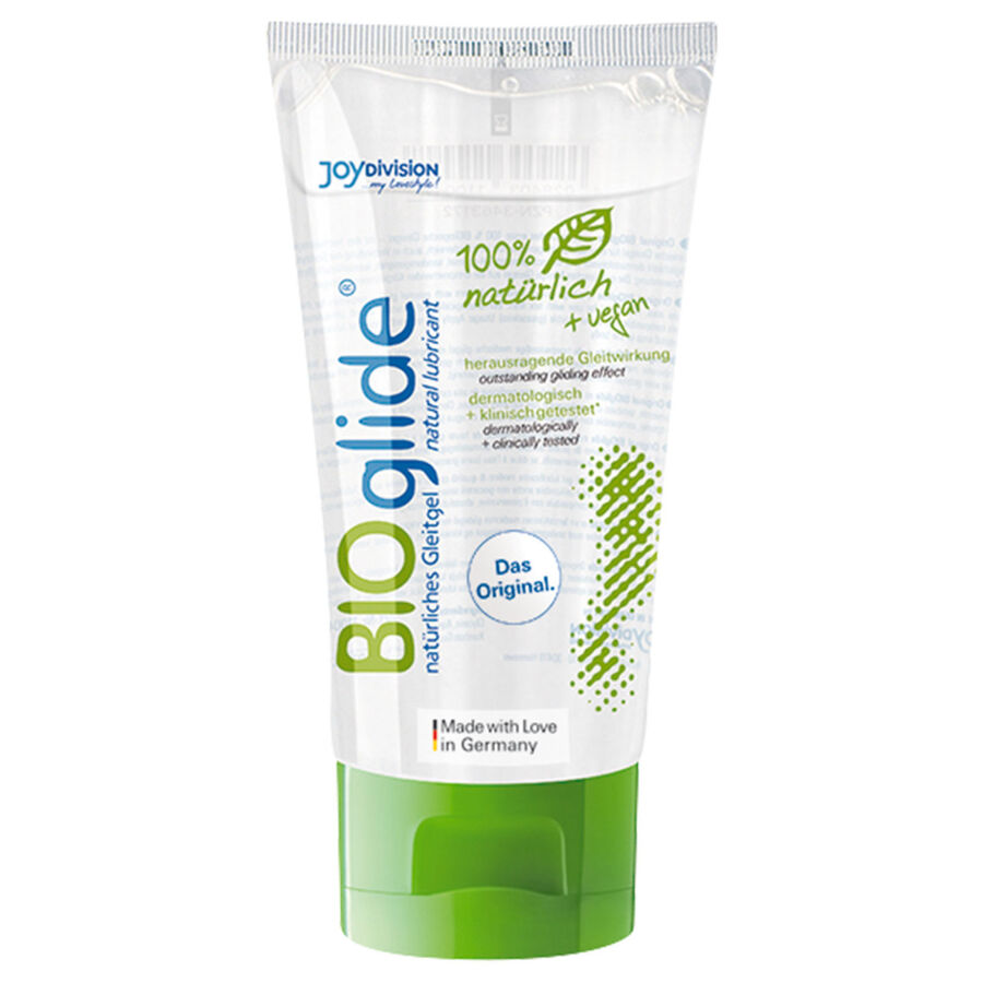 BIOglide JOYDIVISION - Lubrifiant Bio 40ml pour Plaisir Doux et Sûr