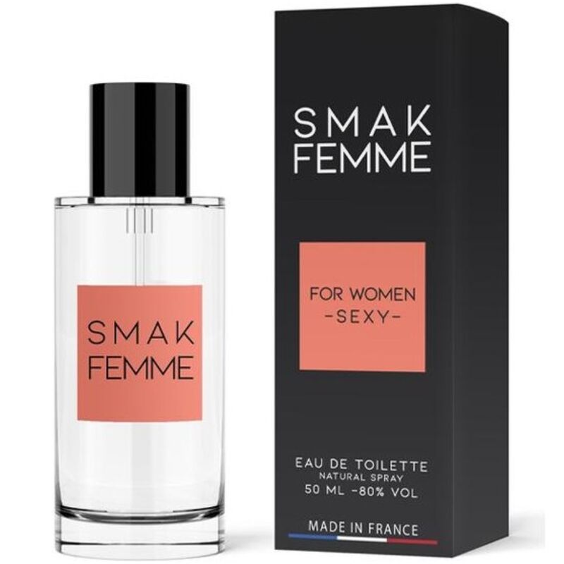 Parfum aux Phéromones S-smak pour Femme - Attirez Tous les Regards 50ml