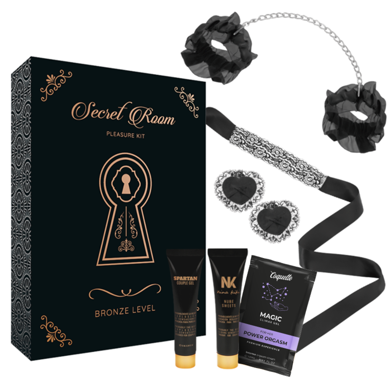 Kit Plaisir Bronze Secret Room : Éveillez vos Sens en Duo
