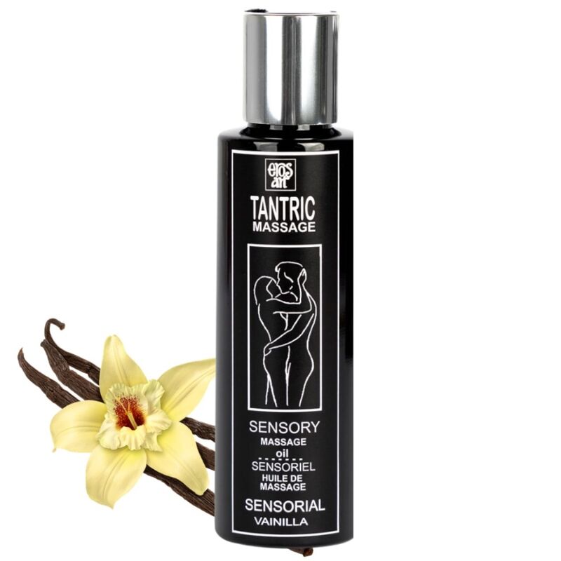 Huile de Massage Tantrique Naturelle Vanille - Sensations Aphrodisiaques 100 ml